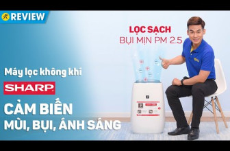 Đánh giá chi tiết Máy Lọc Không Khí Sharp FP-J40E-W: Bầu không khí sạch cho gia đình