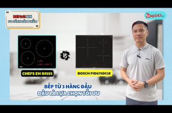 Đánh giá chi tiết Bếp từ Bosch PID675DC1E: Ông vua bếp từ 3 vùng nấu