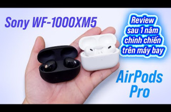 Đánh giá chi tiết Tai nghe Sony WF-1000XM5: Tái định nghĩa chống ồn đỉnh cao