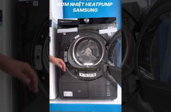 Đánh giá chi tiết Máy Sấy Quần Áo Heatpump Samsung 9Kg DV90T7240BB: Xóa tan nỗi lo nồm ẩm