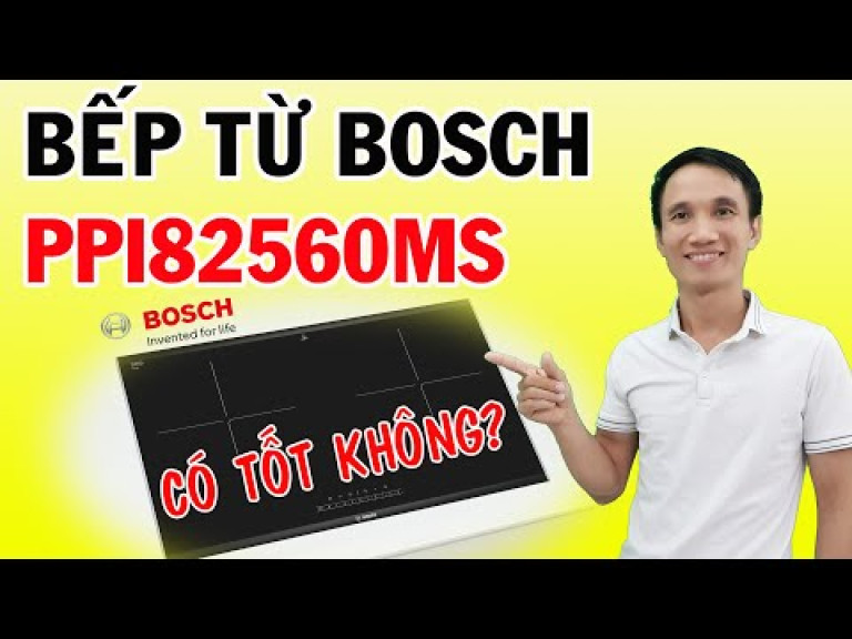 Đánh Giá Chi Tiết Bếp Từ Đôi Bosch HMH.PPI82560MS: Chuẩn Đức Bền Bỉ, Xứng Tầm Bếp Trưởng