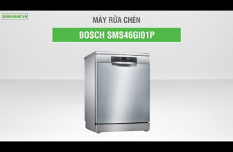 Đánh Giá Chi Tiết Máy Rửa Bát Bosch SMS46GI01P Serie 4: Rửa Siêu Sạch, Tiết Kiệm Nước Đỉnh Cao