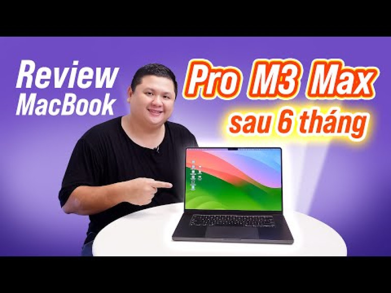 Đánh Giá Chi Tiết MacBook Pro 16 M3 Max: Quái Vật Đồ Họa Cho Giới Kiến Trúc, Render 3D & Dựng Phim 8K